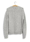 Hansen Garments MATTIAS | Knitted Crew Neck Sweater | smoke