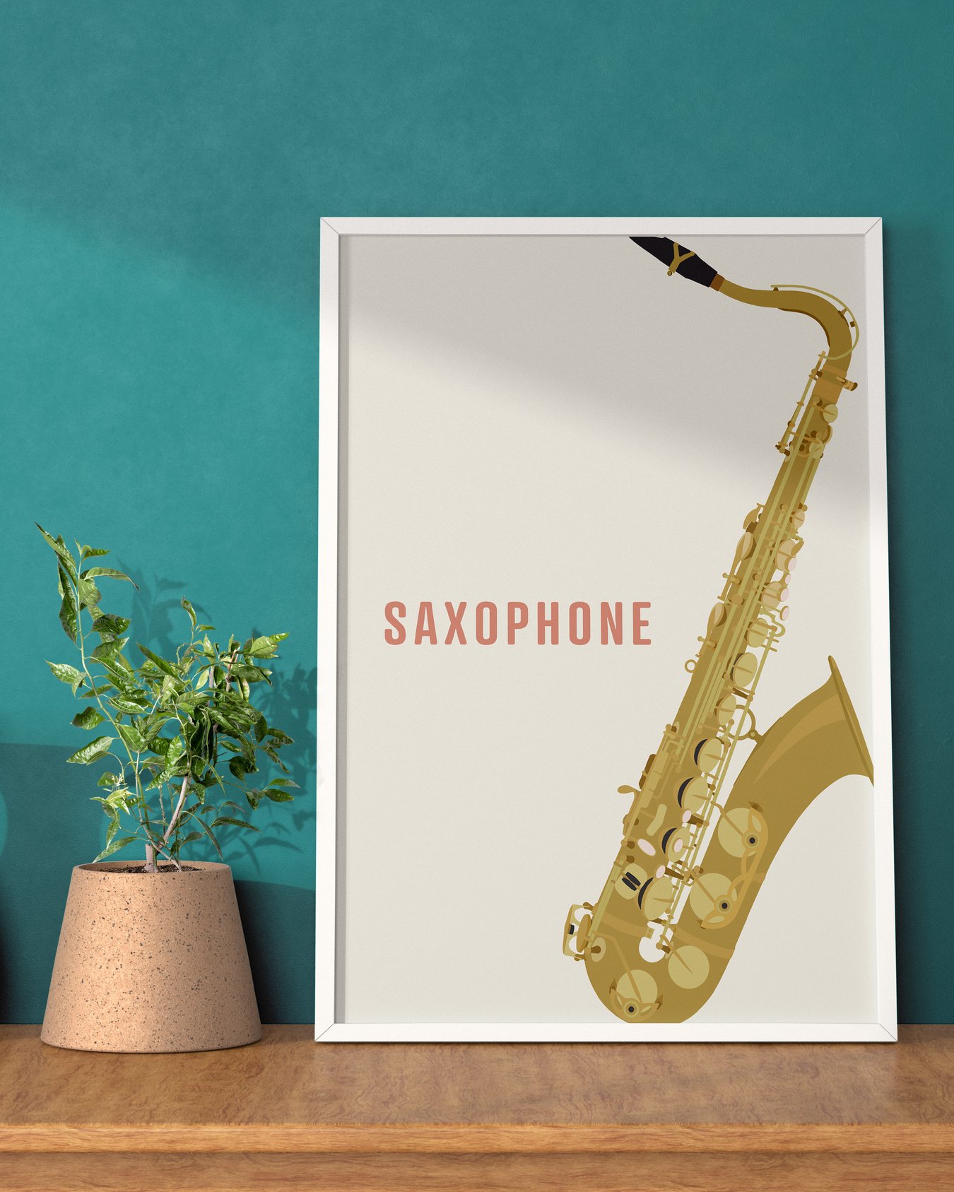 Image of Saxophone and Trumpet Prints