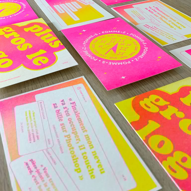 [PACK] Cartes postales x4 - Graphiste 🎨 Image 3