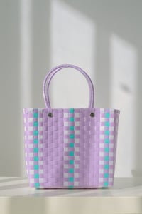 Image 1 of Molly Picnic bag (Purple/Green)