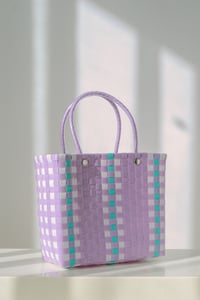 Image 2 of Molly Picnic bag (Purple/Green)
