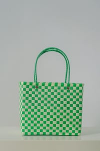 Image 1 of Debby Picnic bag (Green/Yellow)