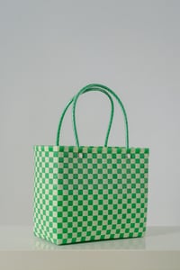 Image 2 of Debby Picnic bag (Green/Yellow)