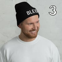 Image 4 of CUFFED BLEGH BEANIE