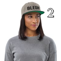 Image 3 of CLASSIC BLEGH SNAPBACK HAT