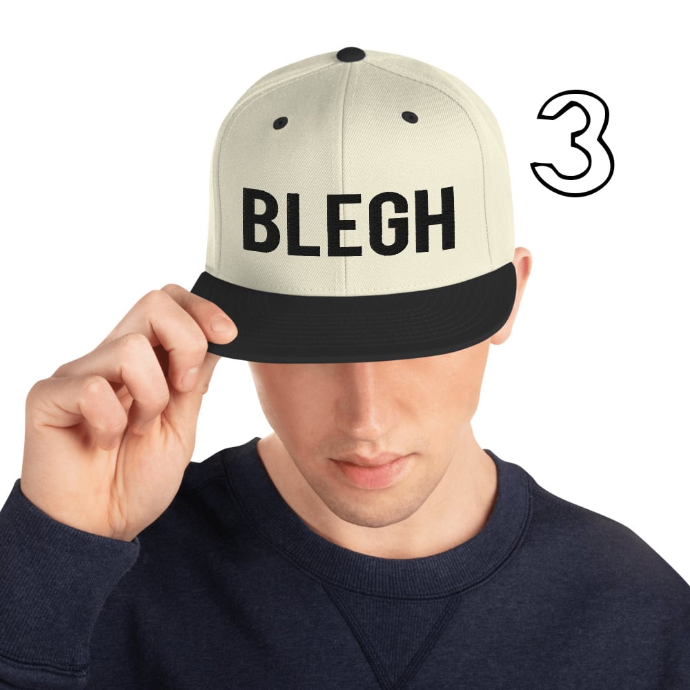 CLASSIC BLEGH SNAPBACK HAT
