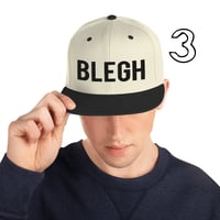 Image 4 of CLASSIC BLEGH SNAPBACK HAT