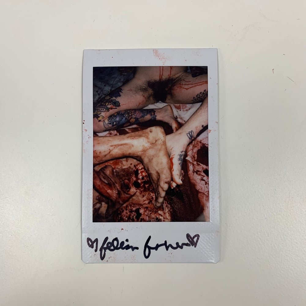 Image of The Degenerates Signed Screen Used Polaroid #3