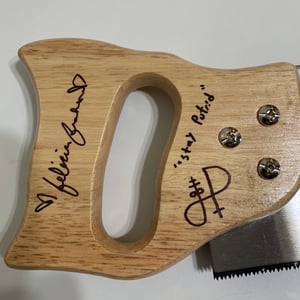 Image of The Degenerates Cast Signed Screen Used Saw #2