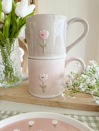Image 1 of Floral Garden Mugs ( Set or Singles )