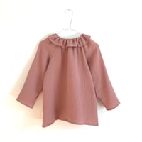 Image 1 of Mavie Blouse-clay pink