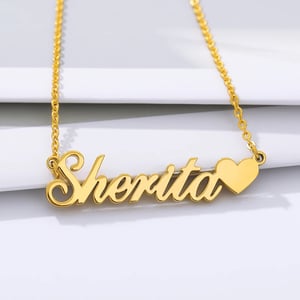 Image of PERSONALISED NECKLACE-SHERITA