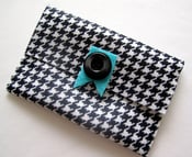 Image of Houndstooth Felt Pouch