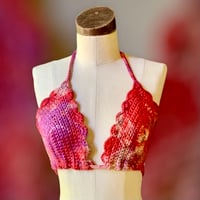 Image 1 of Hibiscus Crochet Top Small