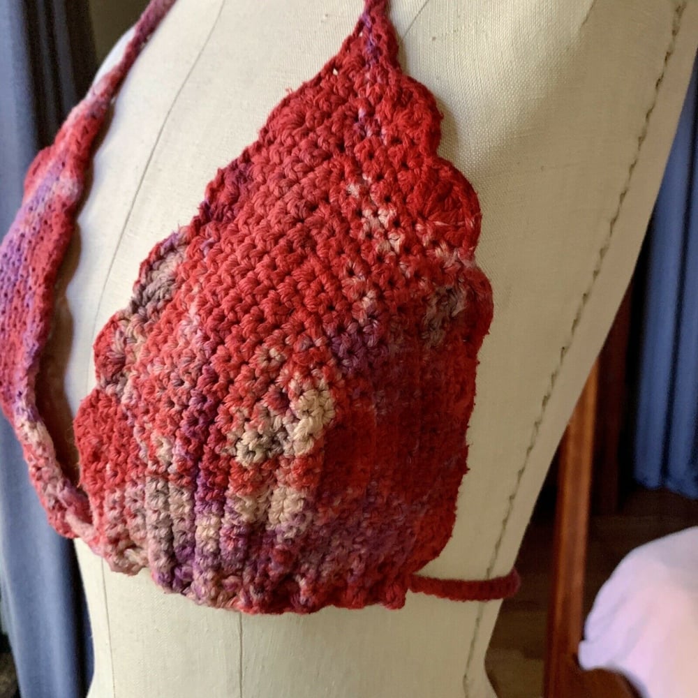 Hibiscus Crochet Top Small