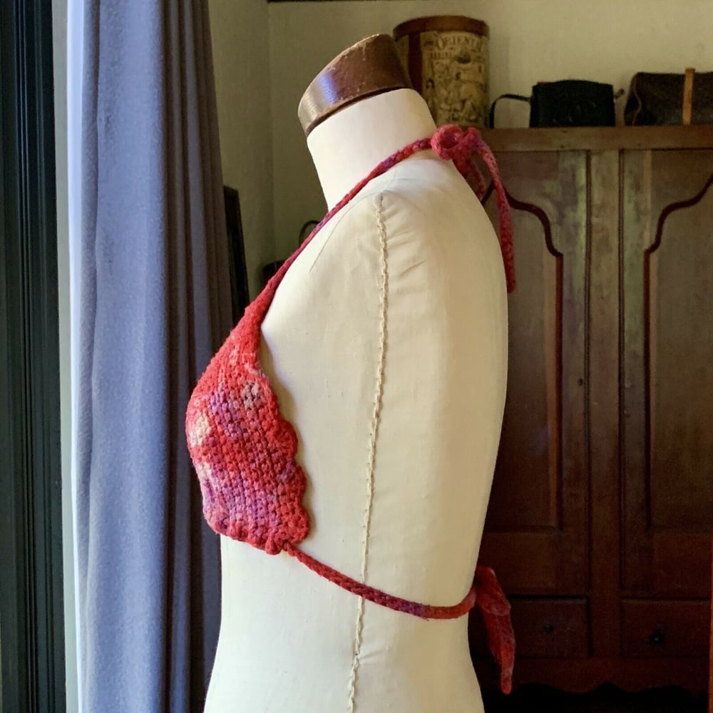 Hibiscus Crochet Top Small