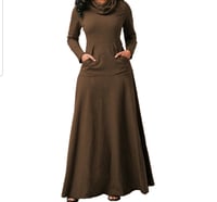 Image 2 of Cowl Neck Maxi