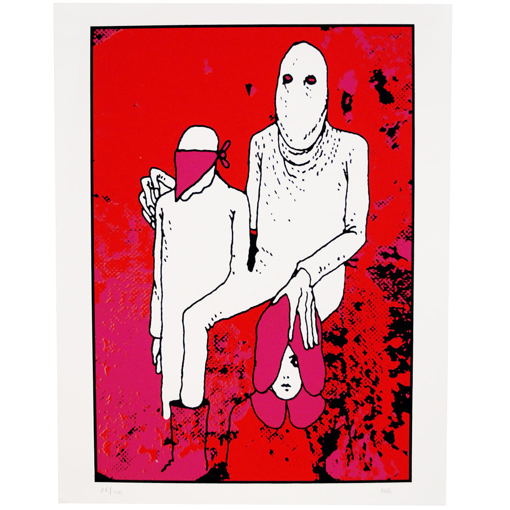Image of Noah Butkus limited edition Screen Print