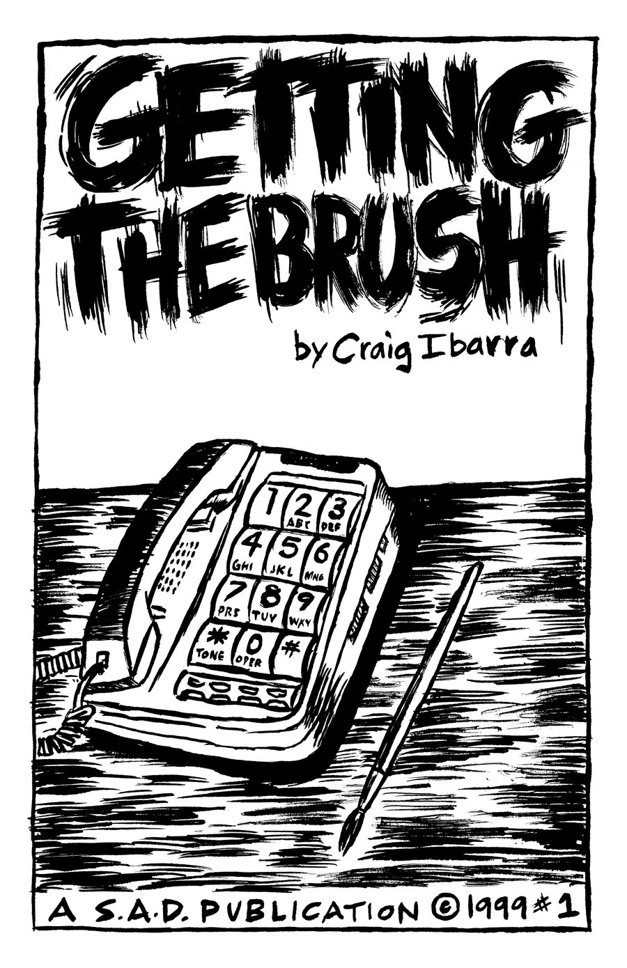 Image of GETTING THE BRUSH By Craig Ibarra → comic book