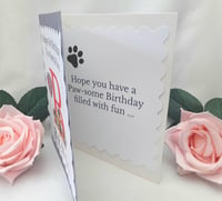 Image 2 of Personalised Paw Patrol Birthday Card, Any age/relationship