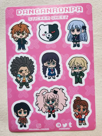 Image 4 of The Killing Game Sticker Sheets 