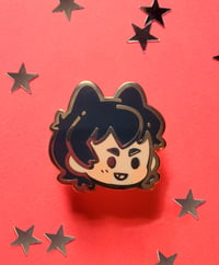 Image 2 of Space Cat Pilot lover Pins