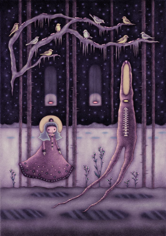 "Winter Forest" art print