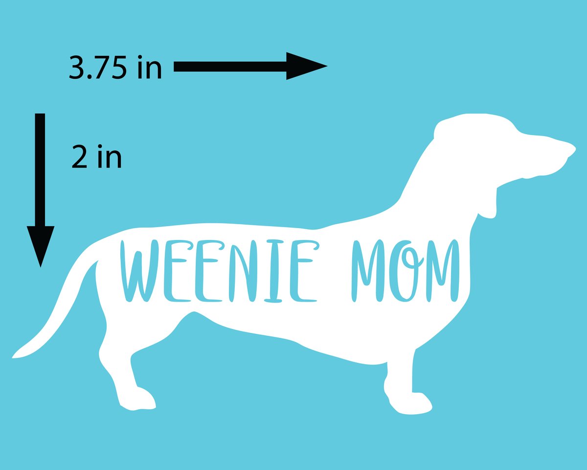 Dachshund best sale mom decal