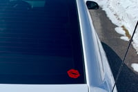 Image 4 of Lipstick Lips Silhouette Vinyl Decal