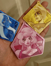 Diamond Authority and Pearls Charms