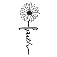 Image 1 of Faith Daisy | Vinyl Decal