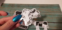 Image 3 of I love Cows Stickers (5 Pack)