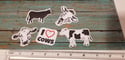 I love Cows Stickers (5 Pack)