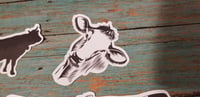 Image 5 of I love Cows Stickers (5 Pack)