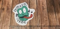 Image 3 of Spooky Kooky Franken Frog Sticker