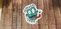 Spooky Kooky Franken Frog Sticker