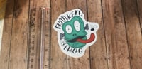 Image 4 of Spooky Kooky Franken Frog Sticker