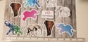 I love Elephants Stickers (10 Pack)