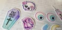 Creepy Cute Pastel Macabre Stickers (13 Pack)