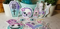 Image 2 of Creepy Cute Pastel Macabre Stickers (13 Pack)