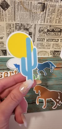 Image 4 of Desert Cactus and Creature Stickers