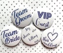 Image 1 of Wedding Badges