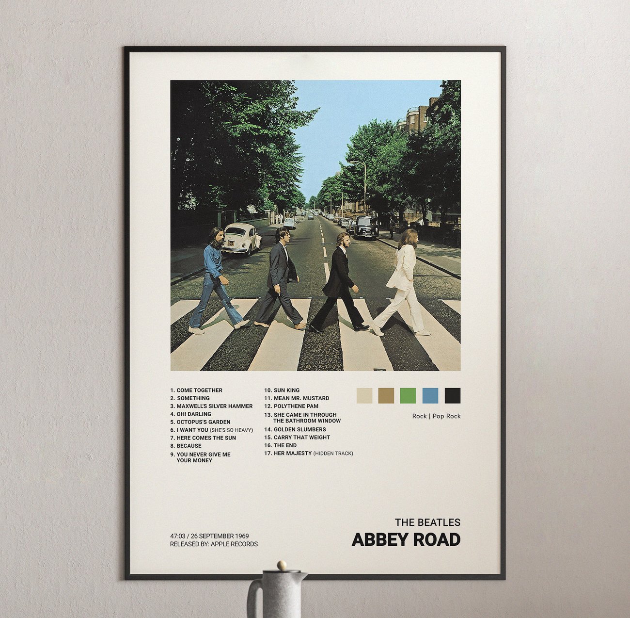 The Beatles Abbey Road Album Cover Poster Architeg Prints the-beatles-abbey-road-album-cover-poster-architeg-prints