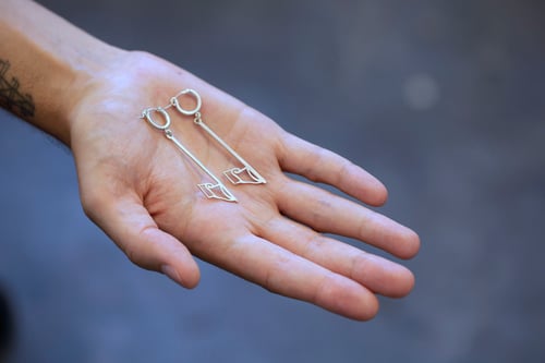 Image of 'UNLEARN' Earrings (pair)