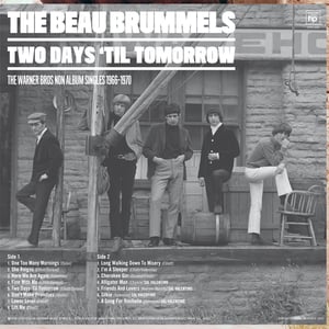 Image of THE BEAU BRUMMELS - Two Days 'Til Tomorrow: The Warner Bros Non Album Singles 1966-1970 (LP)