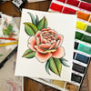 Traditional Red Rose 