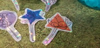 Image 5 of Artsy Floral Drawing and Shapes Stickers (5 Pack)