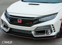 Image 1 of Civic Type R FK8 Ducted Bumper Garnishes 2017 - 2021 (12 sets in stock )