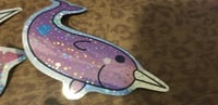 Image 4 of Kawaii Pastel Narwhal Stickers (5 Pack)