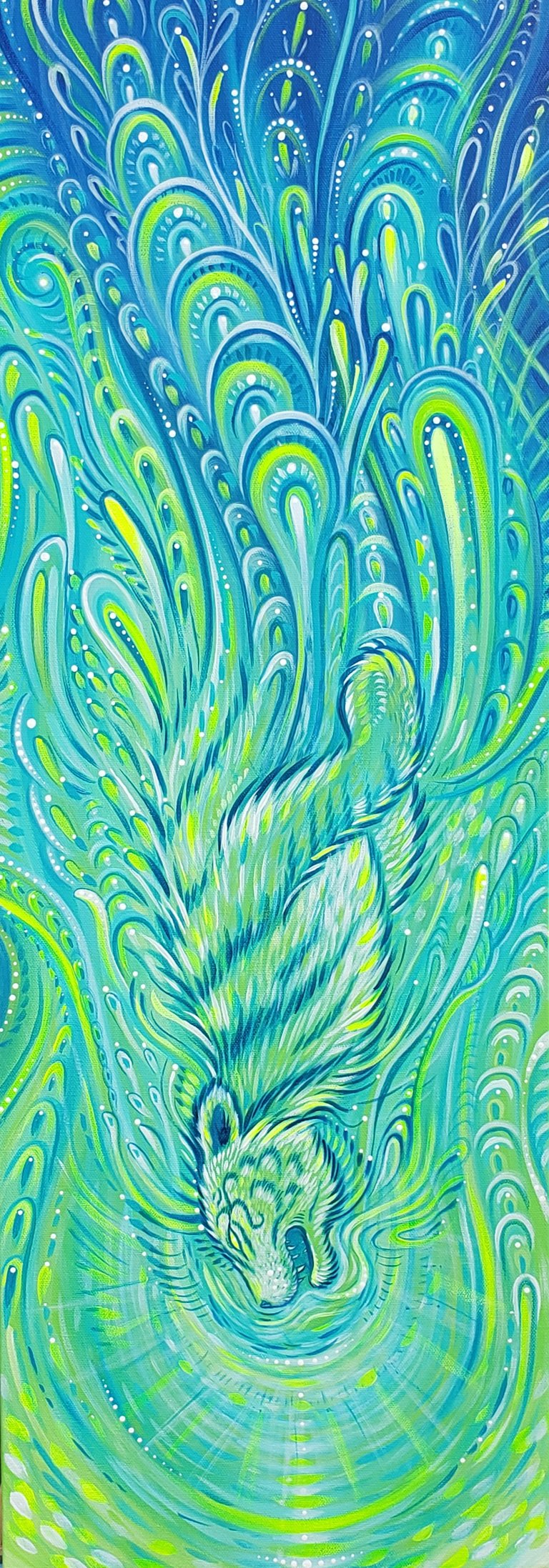 "Dive into Infinity" original painting Image 2